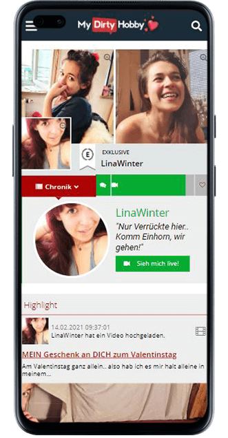 Lina Winter bei MyDirtyHobby